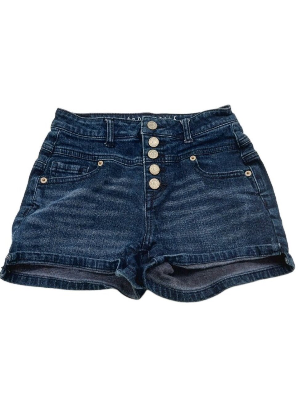 Aeropostale Women's Size 0 Denim Short High Waisted Shortie